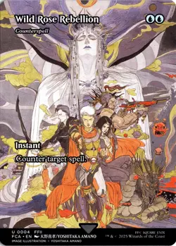 NM - Wild Rose Rebellion - Counterspell (Showcase) U FINAL FANTASY: Through the - Image 1