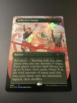 MTG Secret Lair #1009 Collective Voyage Borderless Foil NM - Image 1