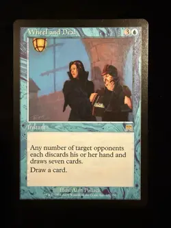 Wheel and Deal, Onslaught, Regular Non-Foil, MTG, Magic the Gathering - Image 1