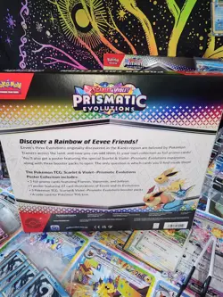 Pokemon TCG Prismatic Evolutions Poster Collection SEALED AND NEW - Image 2