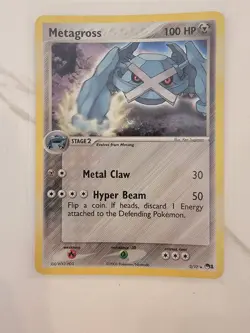 Metagross 2/17 Pop Series 1 Holo 2006 Promo Pokemon Card HOLO SWIRL - LP - Image 1