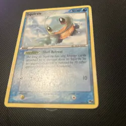 Pokemon Squirtle EX TCG 14/17 Regular Common HP - Image 2