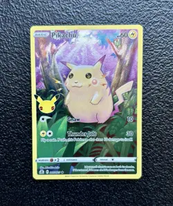Pokemon TCG - Pikachu 005/025 - Full Art Holo Rare - Celebrations *NM/LP - Image 1
