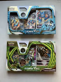 Pokemon TCG Lucario & Kleavor VSTAR Premium Collection Box Set PTCG SWSH SEALED 820650851247 - Image 1