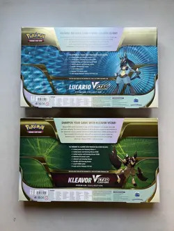 Pokemon TCG Lucario & Kleavor VSTAR Premium Collection Box Set PTCG SWSH SEALED 820650851247 - Image 2