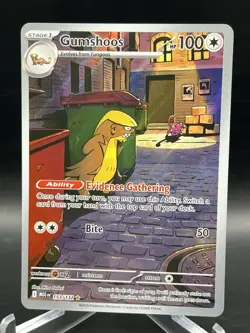 Pokemon TCG Gumshoos Illustration Rare #153/132 Mega Evolutions NM/M - Image 1