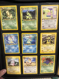 Pokemon Neo Genesis Set - Mix of Unlimited & 1st Editions - Near Complete - Image 4