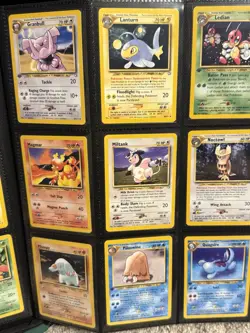 Pokemon Neo Genesis Set - Mix of Unlimited & 1st Editions - Near Complete - Image 5