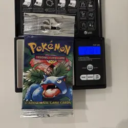 🔥SEALED 1999 HEAVYU 21.01g Pokemon Base Set Booster Packs, Venusaur art 742818061582 - Image 1