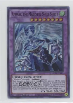 Aiwass the Magistus Spell Spirit (SR) 1st Ed. YuGiOh Genesis Impact #GEIM-EN005 - Image 1