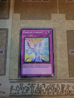 YUGIOH PHOTON CURRENT PRC1-EN023 SUPER 1ST EDITION VLP - Image 1