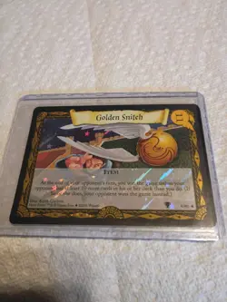 Golden Snitch 8/80 - Rare Foil Quidditch Cup - Harry Potter Card - Image 1