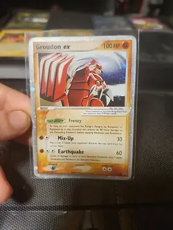 Groudon EX - 038 - Pokemon Wizards Black Star Promo Card Nintendo HP - Image 1