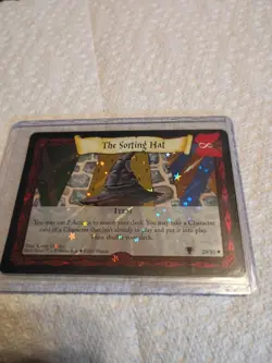 Harry Potter Trading Card Game The Sorting Hat 29/80 Holo Foil Quidditch Cup - Image 1