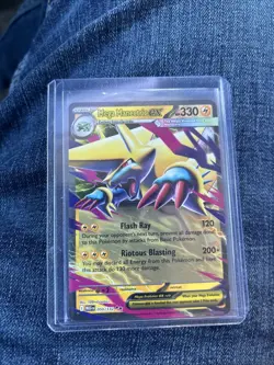Pokemon TCG Acerolas Mischief and Mega Abomansnow Ex Mega Manetric Ex Card - Image 3