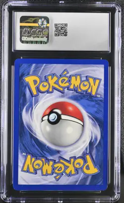 CGC 10 GEM MINT Machop 1999 Base Set 1st Edition Shadowless 52/102 Pokemon Card - Image 2