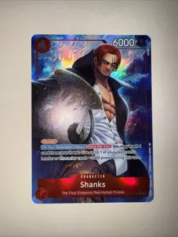 Shanks OP12-008 Alt Art - One Piece Card Game TCG CCG English - Image 1