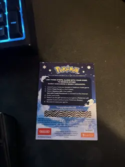 Shiny Koraidon Or Shiny Miraidon Code Card - Image 2