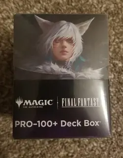 Ultra Pro Magic Final Fantasy Card Sleeves + Deck Box Y'shtola Night's Blessed - Image 2