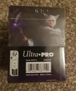 Ultra Pro Magic Final Fantasy Card Sleeves + Deck Box Y'shtola Night's Blessed - Image 3