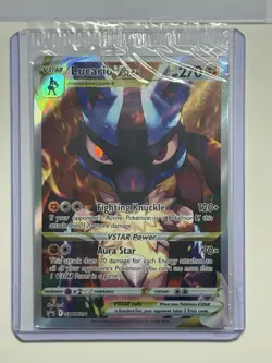 Lucario Vstar SWSH291 SEALED - Sword & Shield Promo Cards Holo - Image 1
