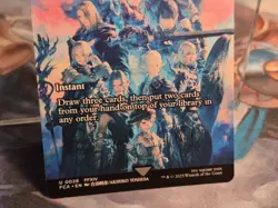 0028 Endwalker Brainstorm Showcase Final Fantasy NM Card MTG FFXIV FIN Instant - Image 3
