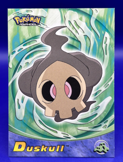 2003 Topps Pokemon Advanced Card #30 Duskull LP - Image 1