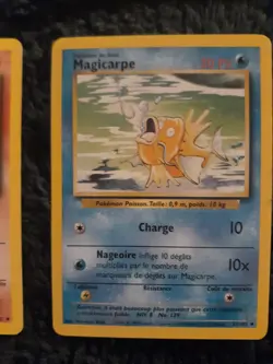 Magikarp Base Set 35/102 French Pokemon Cards. - Image 1