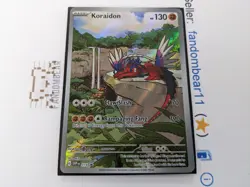 Koraidon FULL ALT ART PROMO card SVP014 Scarlet & Violet 2023 Pokemon TCG NM/LP - Image 2