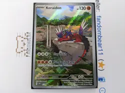 Koraidon FULL ALT ART PROMO card SVP014 Scarlet & Violet 2023 Pokemon TCG NM/LP - Image 5