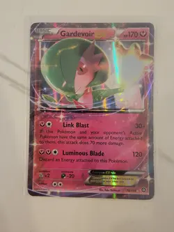 Gardevoir EX 78/114 XY Steam Siege Ultra Rare Holo Pokemon card 2016 - LP/NM - Image 1