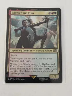 Balthier and Fran Final Fantasy Foil 213 - Image 1