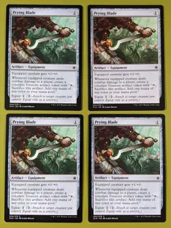 Prying Blade x4 Ixalan 4x Playset Magic the Gathering MTG - Image 1