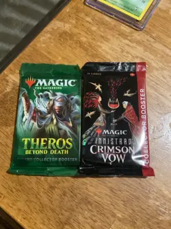 MTG Theros Beyond Death & INISTRAD Crimson Vow Collector Booster pack MTG - Image 1
