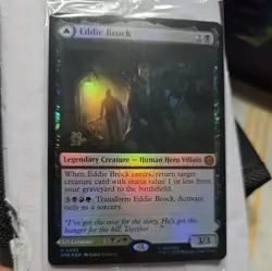 Venom Eddie Brock MTG 2025 Marvel Spider-Man prerelease pack Promo Mythic NM - Image 1