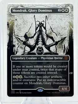 Mondrak, Glory Dominus (Showcase) Light Play Phyrexia: All Will Be One Regular - Image 1