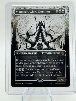 Mondrak, Glory Dominus (Showcase) Light Play Phyrexia: All Will Be One Regular - Image 2