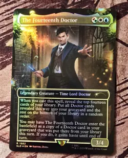 FOIL - THE FOURTEENTH DOCTOR SECRET LAIR [NEAR MINT] MTG: MAGIC THE GATHERING - Image 1