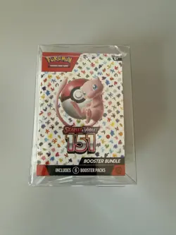 Pokemon TCG 151 Scarlet and Violet Booster Bundle sealed in plastic case 820650853210 - Image 1