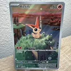Victini SVP 208 Black Star Promo - Illustration Rare - Pokemon TCG Near MINT - Image 1