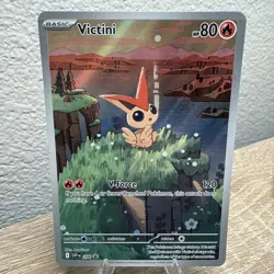 Victini SVP 208 Black Star Promo - Illustration Rare - Pokemon TCG Near MINT - Image 4