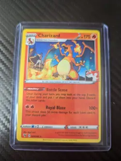 Charizard 025/185 - Pokemon Prize Pack Series 1 Stamped - Non Holo Rare - NM - Image 1
