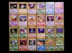 Pokemon 1st Edition Random Mixed Lot of 24 NM-MT Vintage WOTC - Image 1