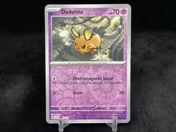 DEDENNE 087/191 REVERSE HOLO COMMON POKEMON TCG: SV08 - SURGING SPARKS NM - Image 1
