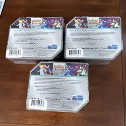 Pokemon Paldea Partners Tins Lot of 3 - Brand New Sealed - Image 3