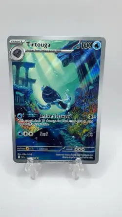 Tirtouga 106/086 IR Illustration Rare Black Bolt Pokemon TCG Mint - Image 1