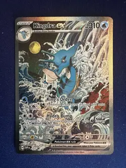 Pokemon TCG Scarlet and Violet Black Star Promo Kingdra EX 131 - Image 1