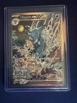Pokemon TCG Scarlet and Violet Black Star Promo Kingdra EX 131 - Image 3