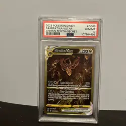 2023 Pokemon Giratina VSTAR Full Art GG69/GG70 Crown Zenith English PSA 10 - Image 1