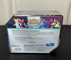 Pokemon Paldea Partners Meowscarada EX Tin TCG Sealed - Image 3